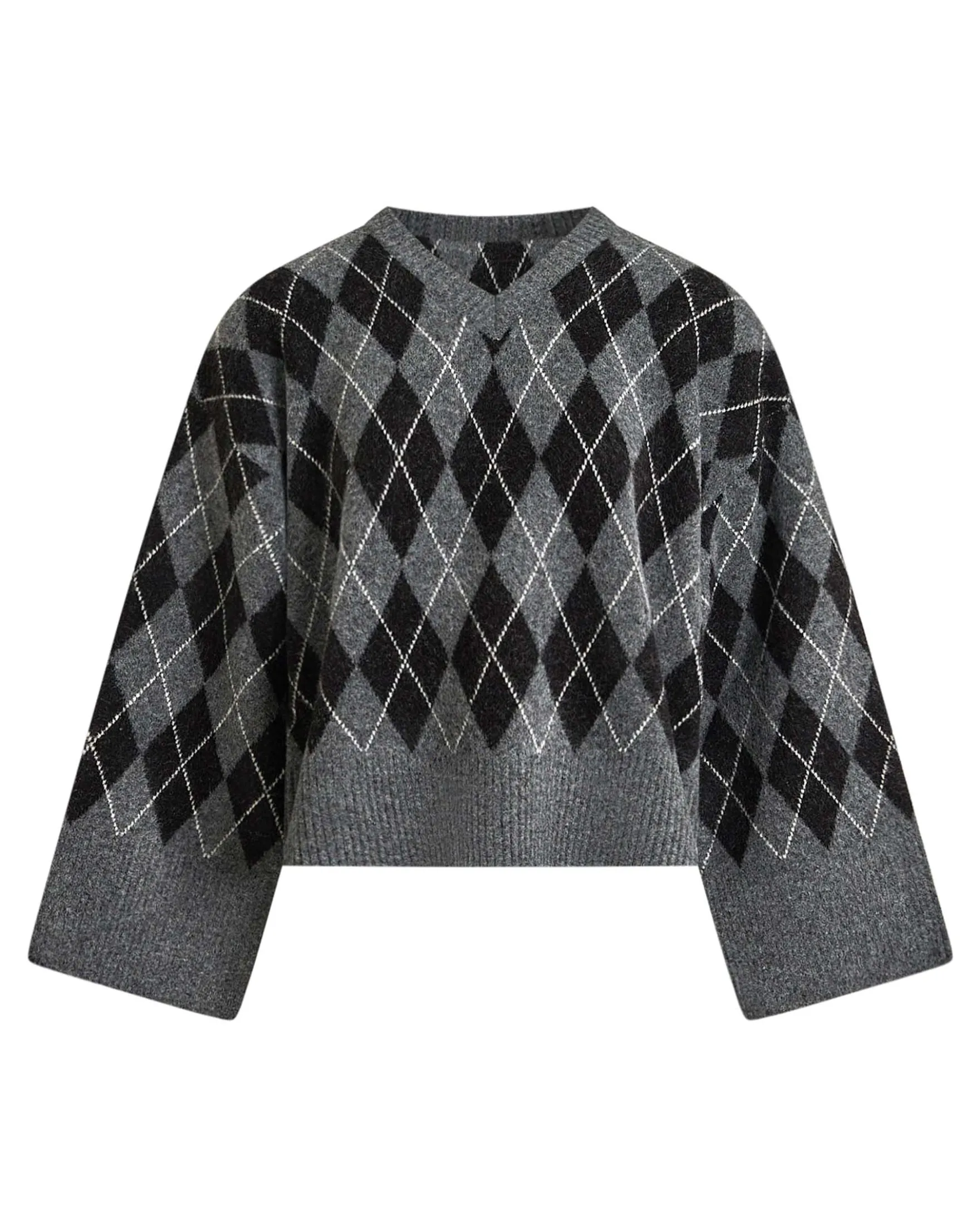 Larisa check knit