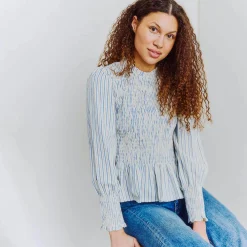 Lenora smock blouse