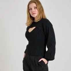 Leslie bolero knit