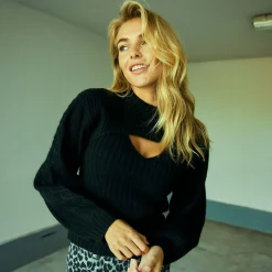 Leslie bolero knit