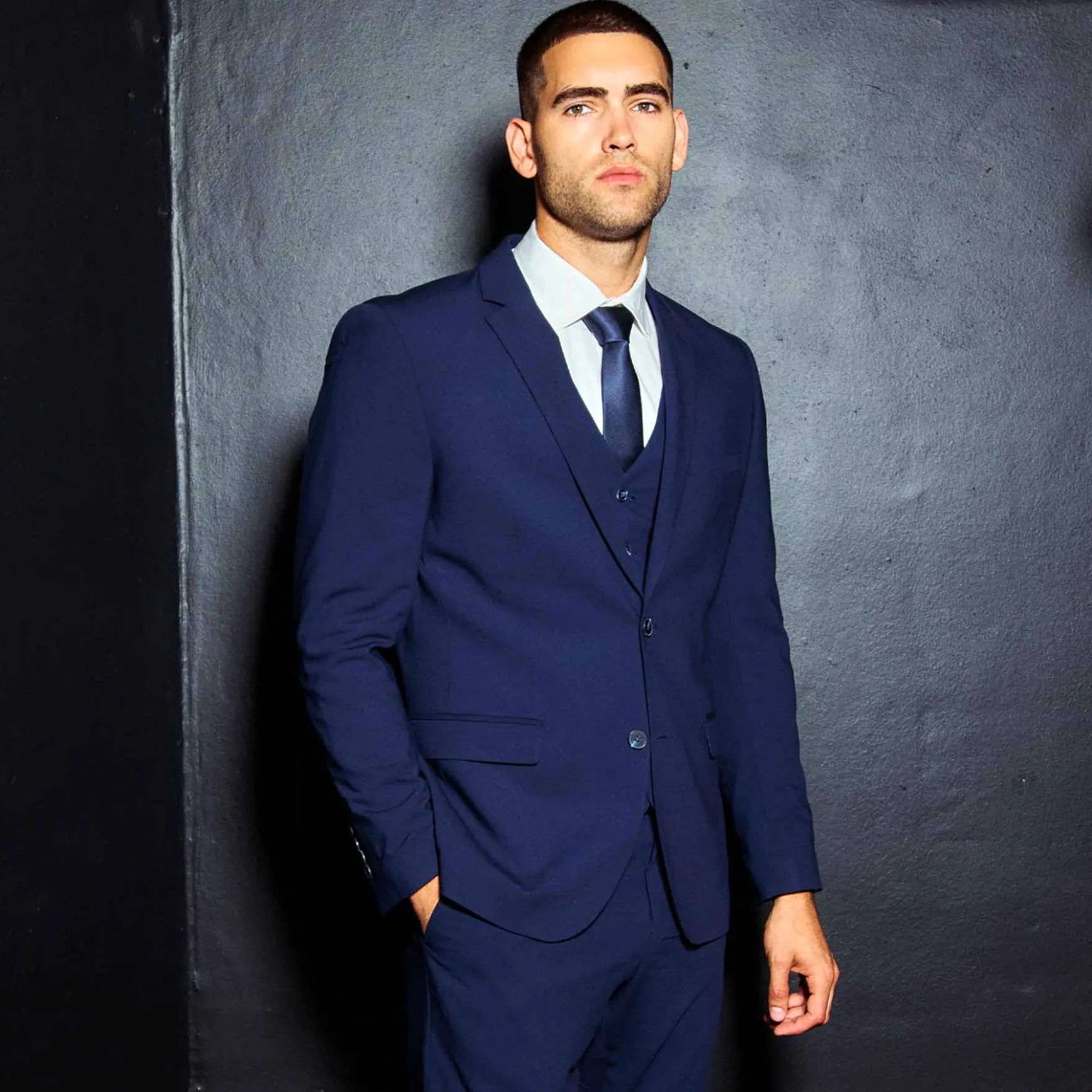 Liam suit jacket navy