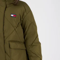 Longline fash puffer