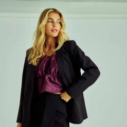 Lulu satin top