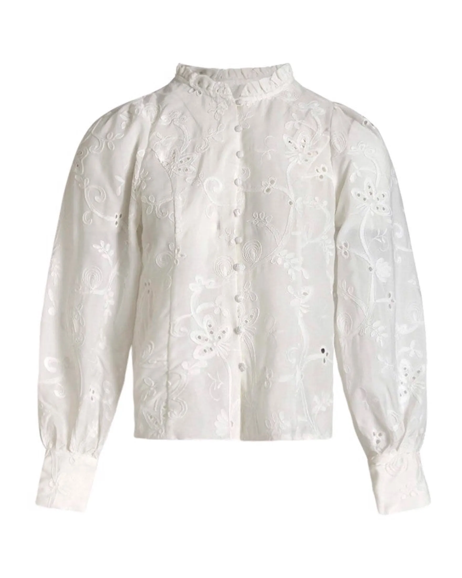 Lunina embroidery blouse