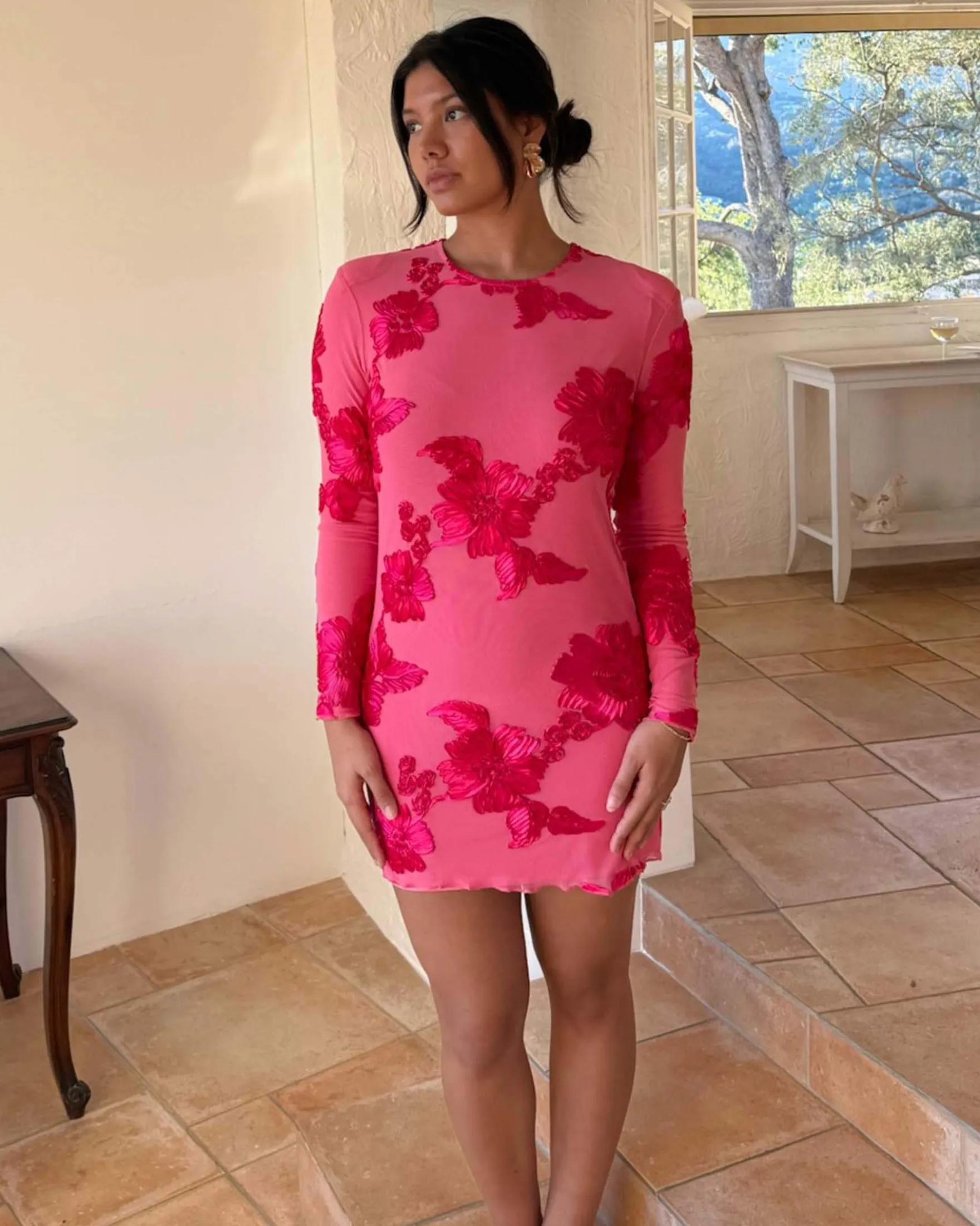 Malouic mesh dress