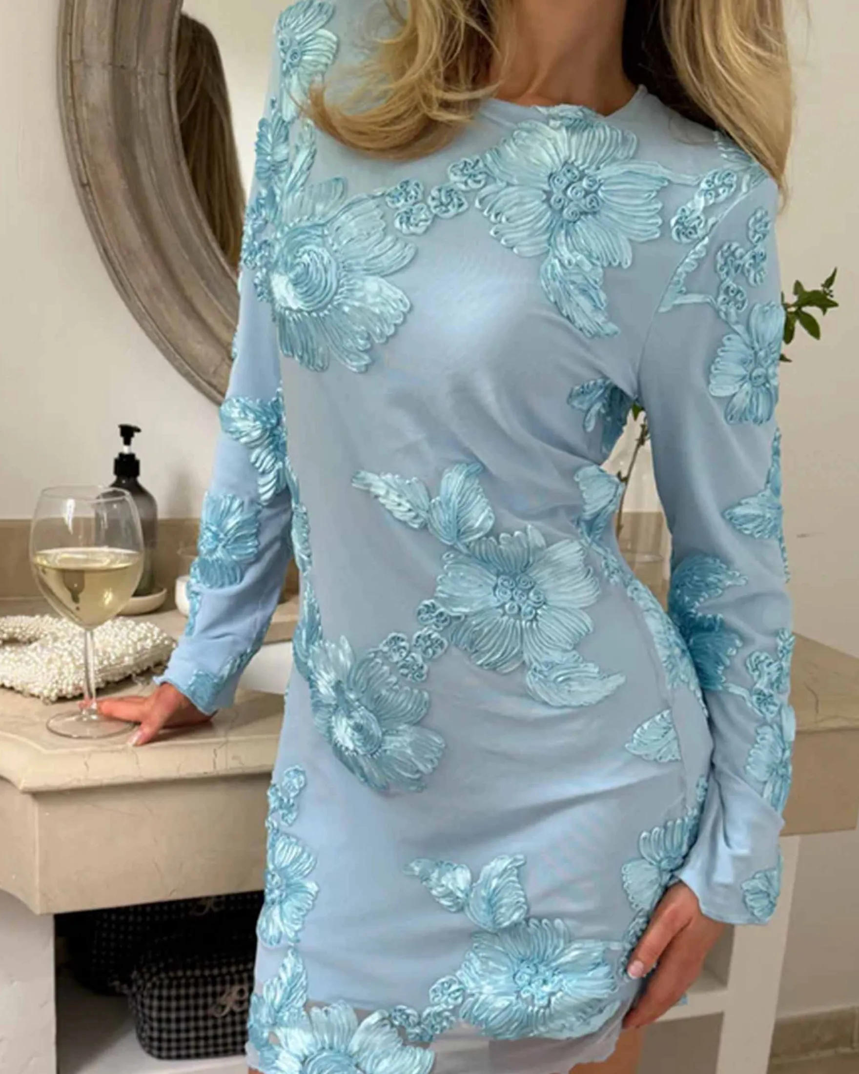 Malouic mesh dress