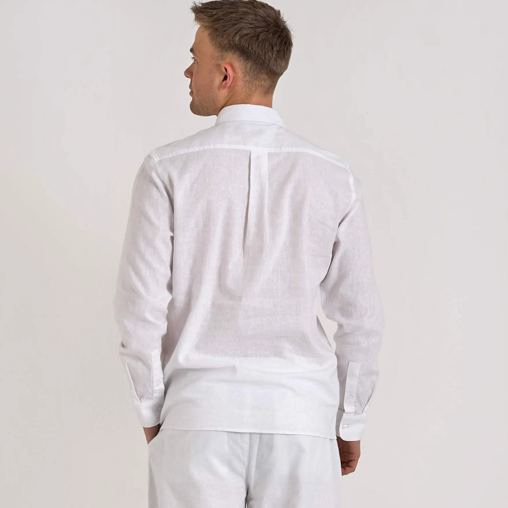 Mario linen Shirt LS