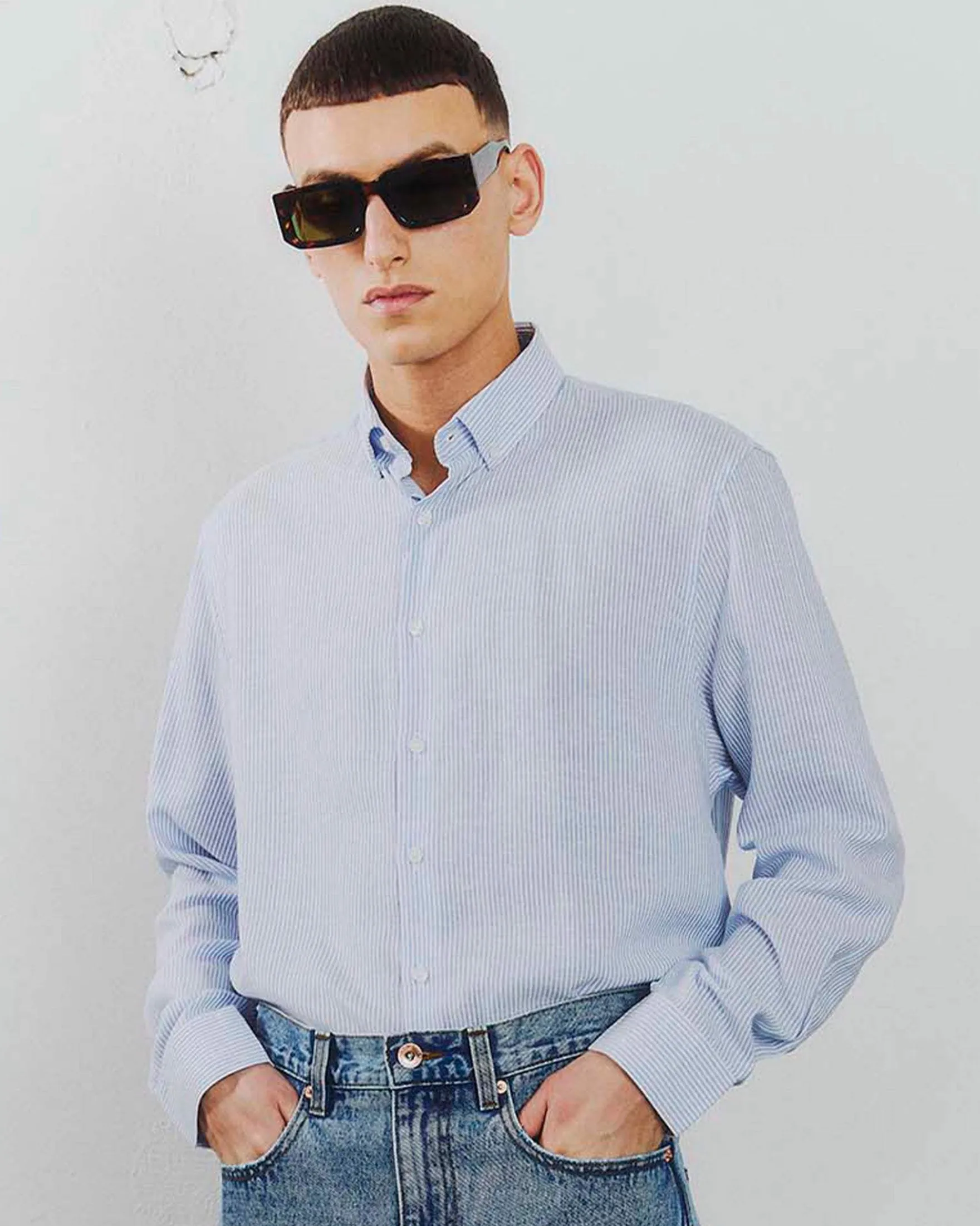 Mario linen Shirt LS