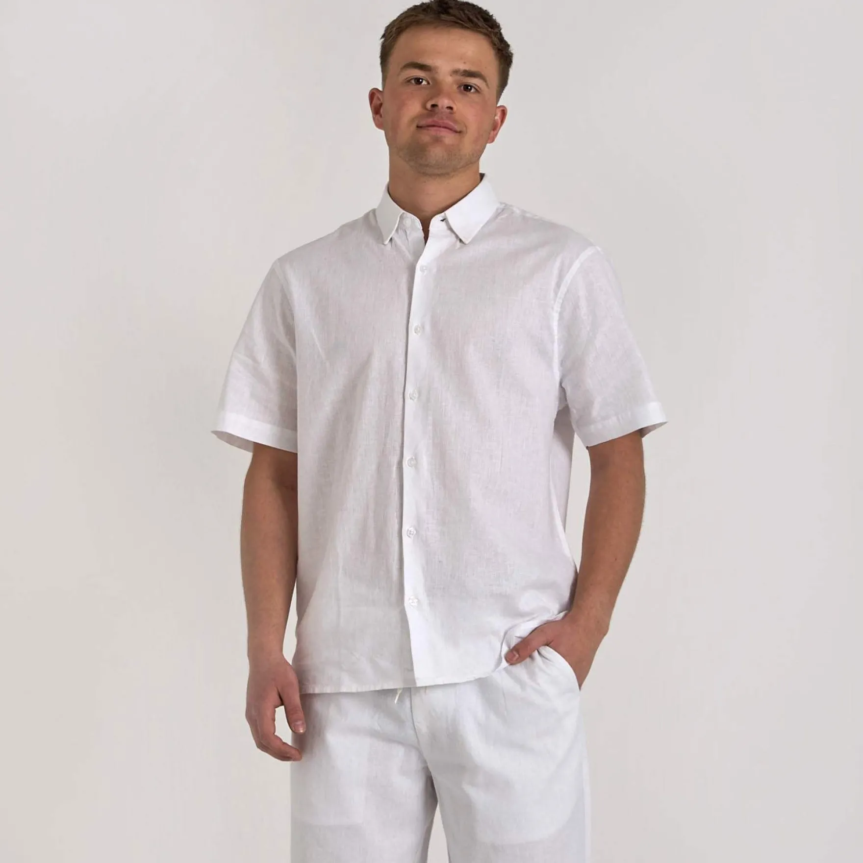 Mario linen Shirt SS