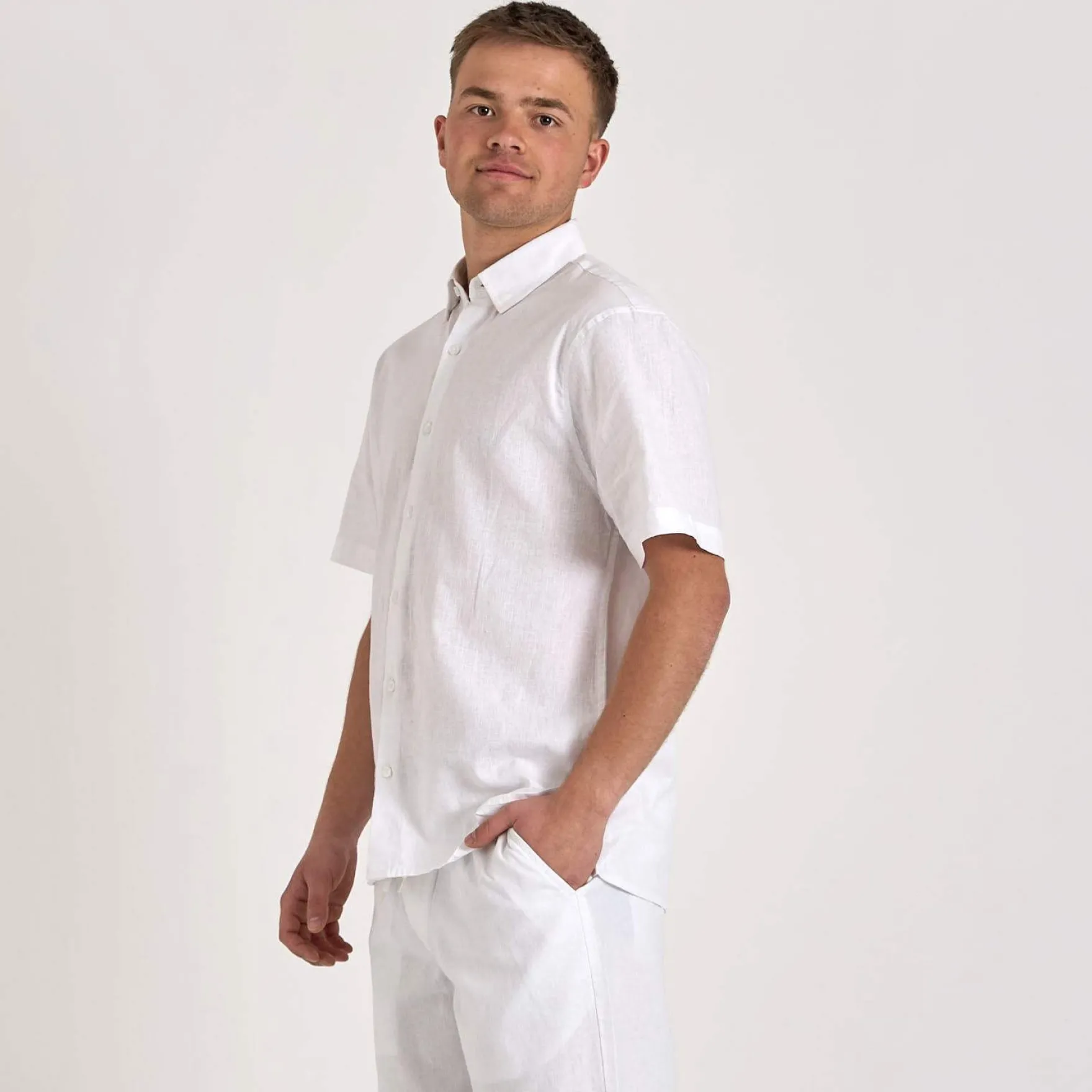 Mario linen Shirt SS