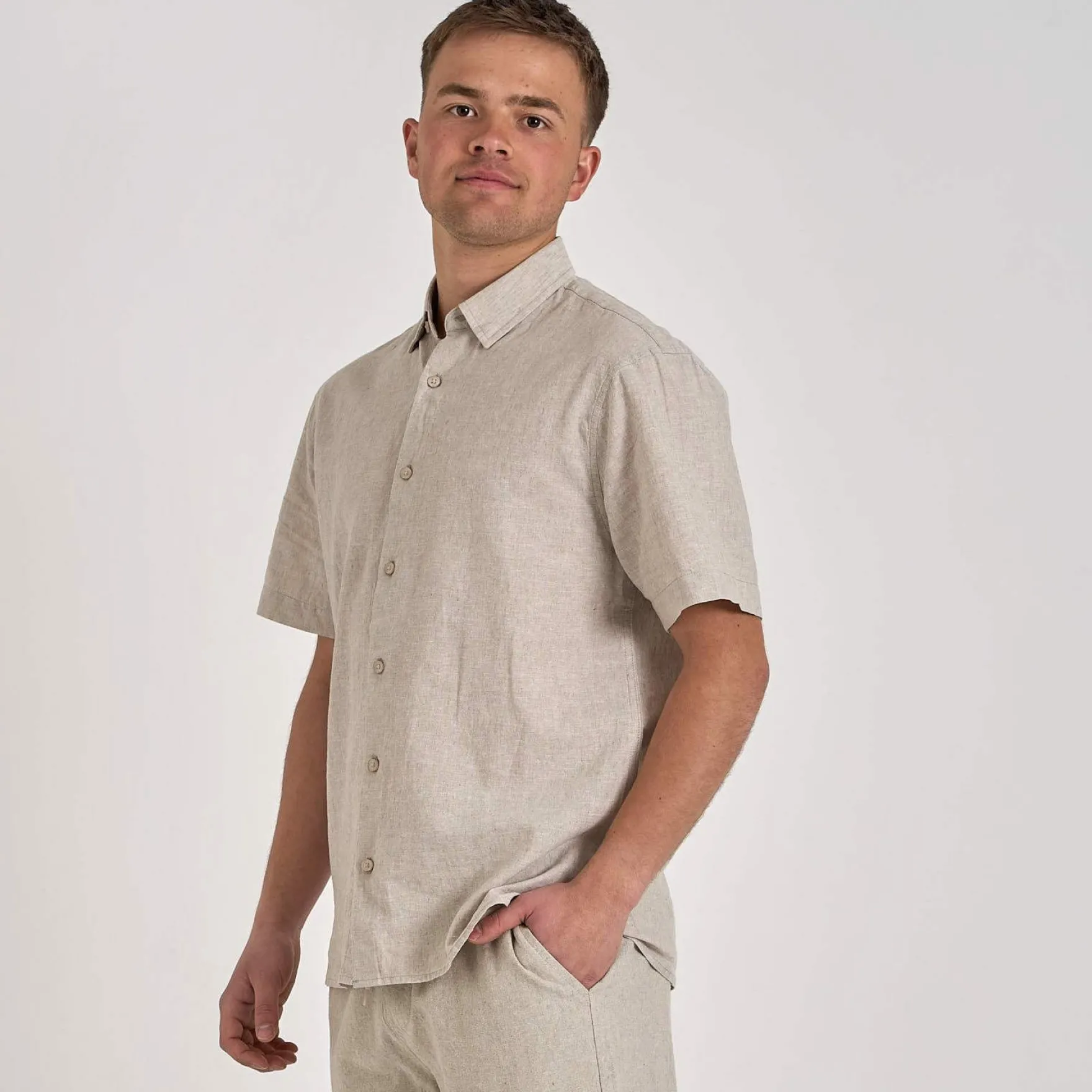 Mario linen Shirt SS