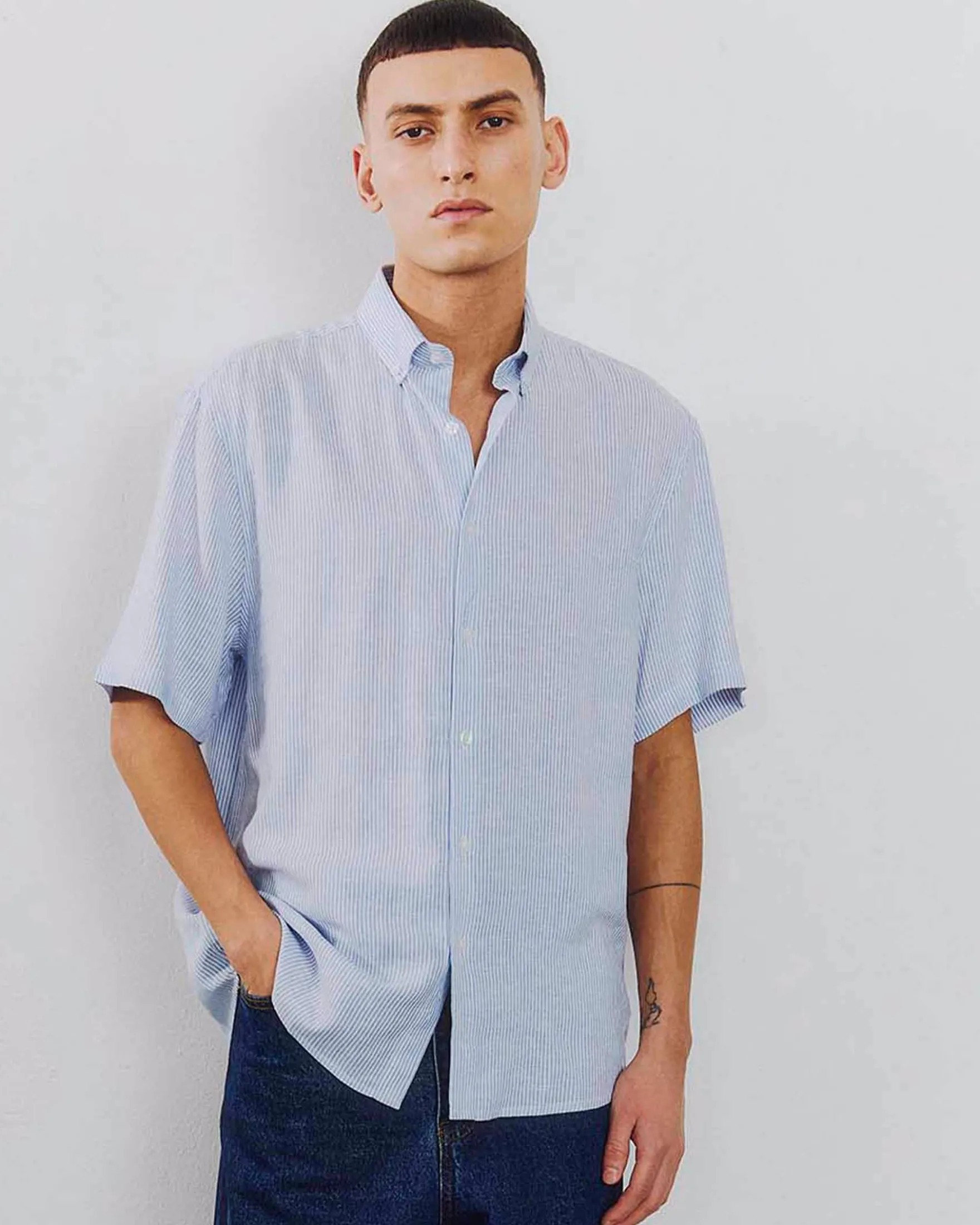 Mario linen Shirt SS