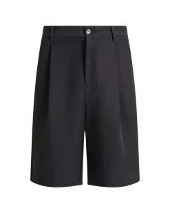 Matt Pleated Shorts