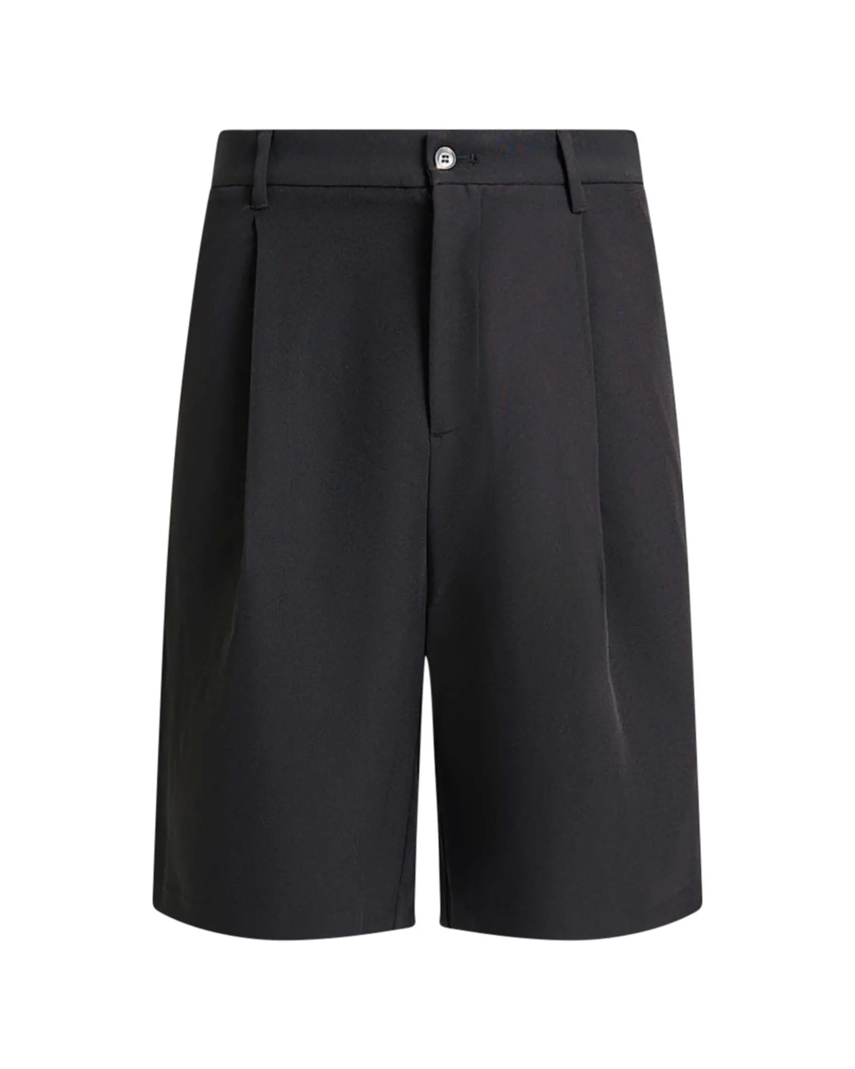 Matt Pleated Shorts