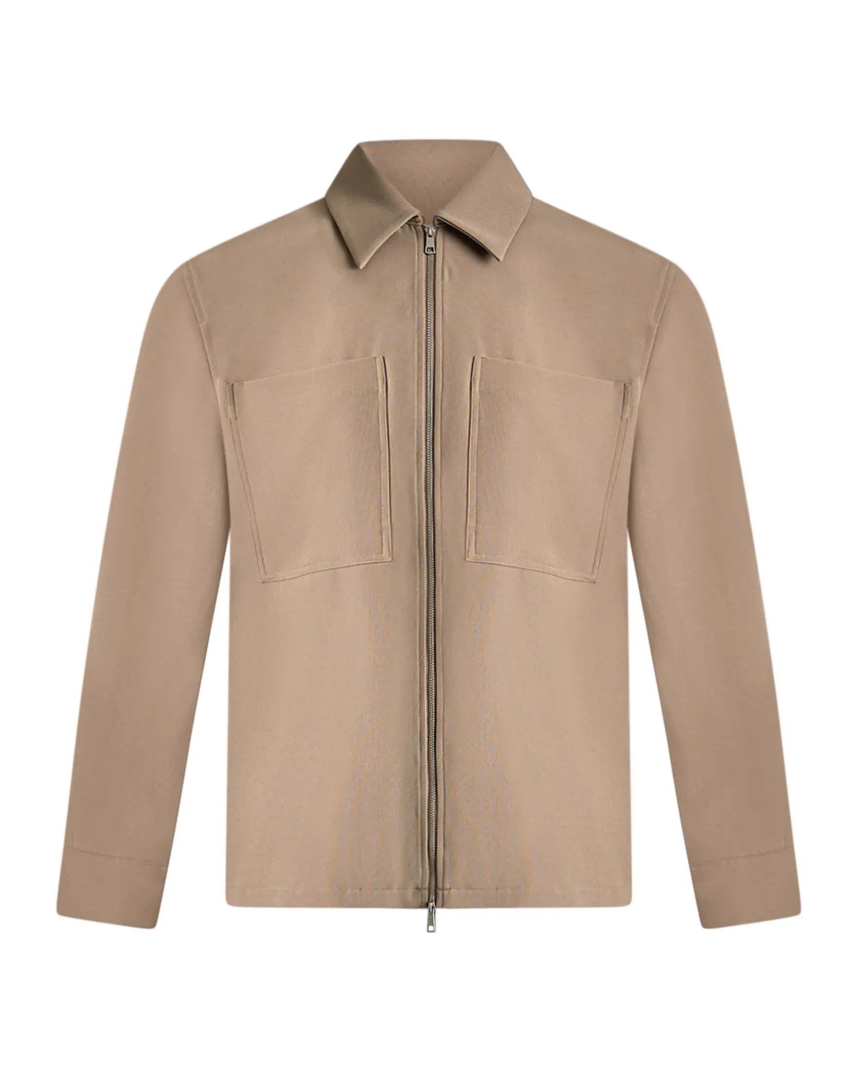 Matt Zip Overshirt