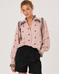 Maya embroidery blouse