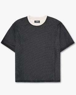 Mesh Cotton Tee