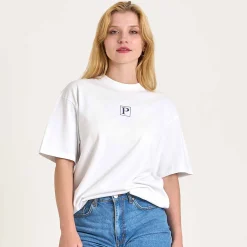 Mille boxy printed tee