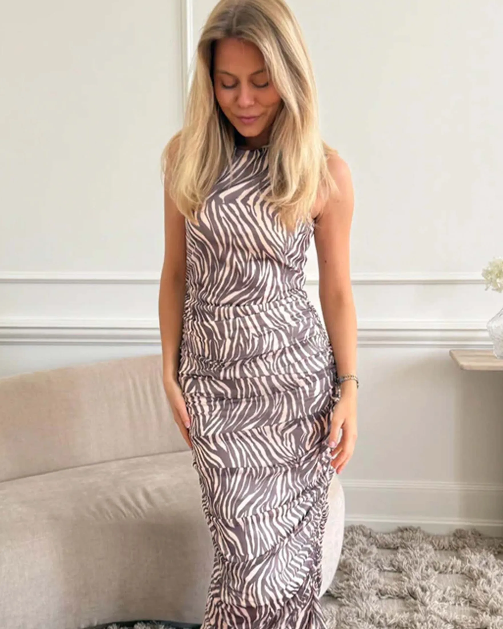 Miraic mesh dress