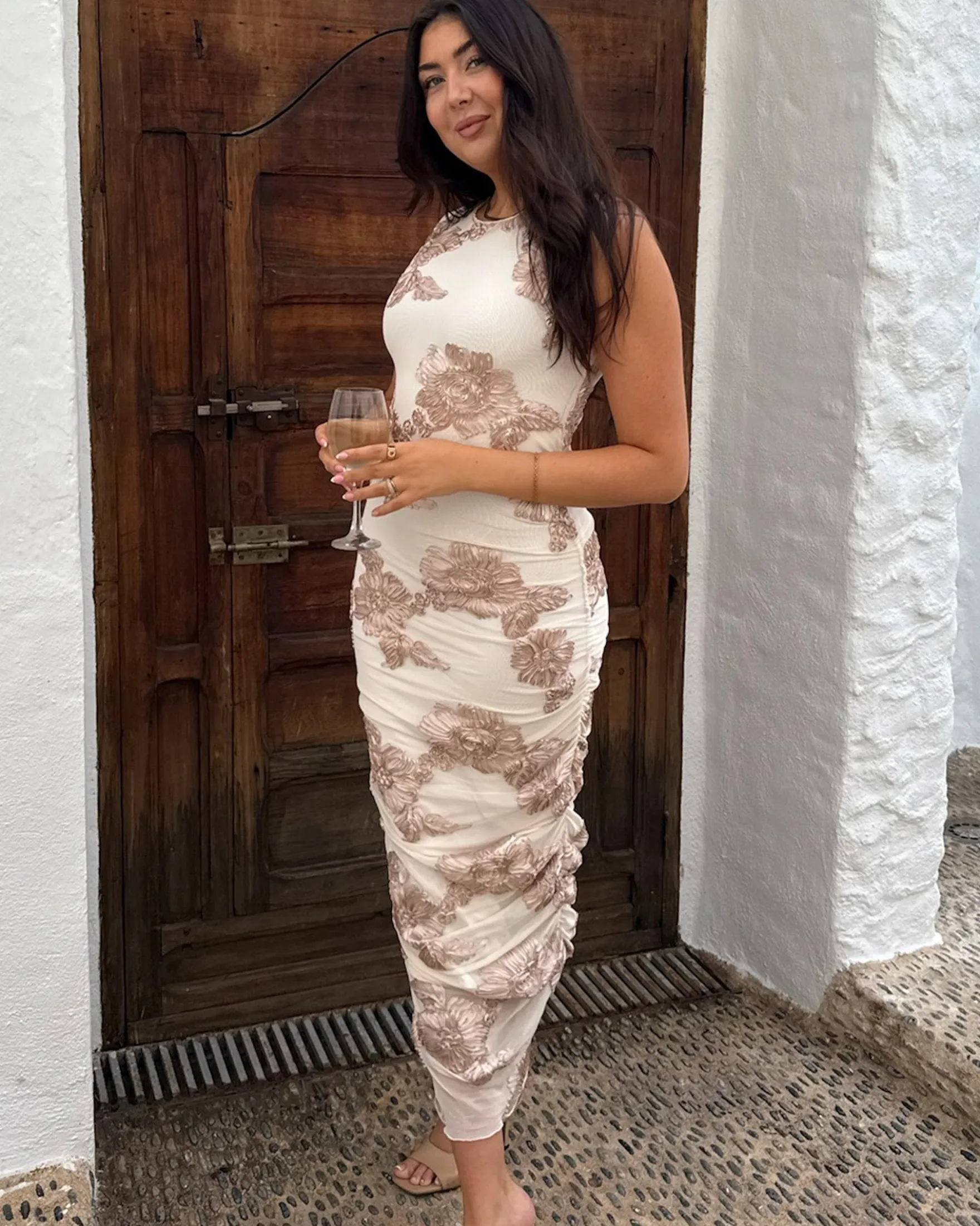 Miraic mesh dress