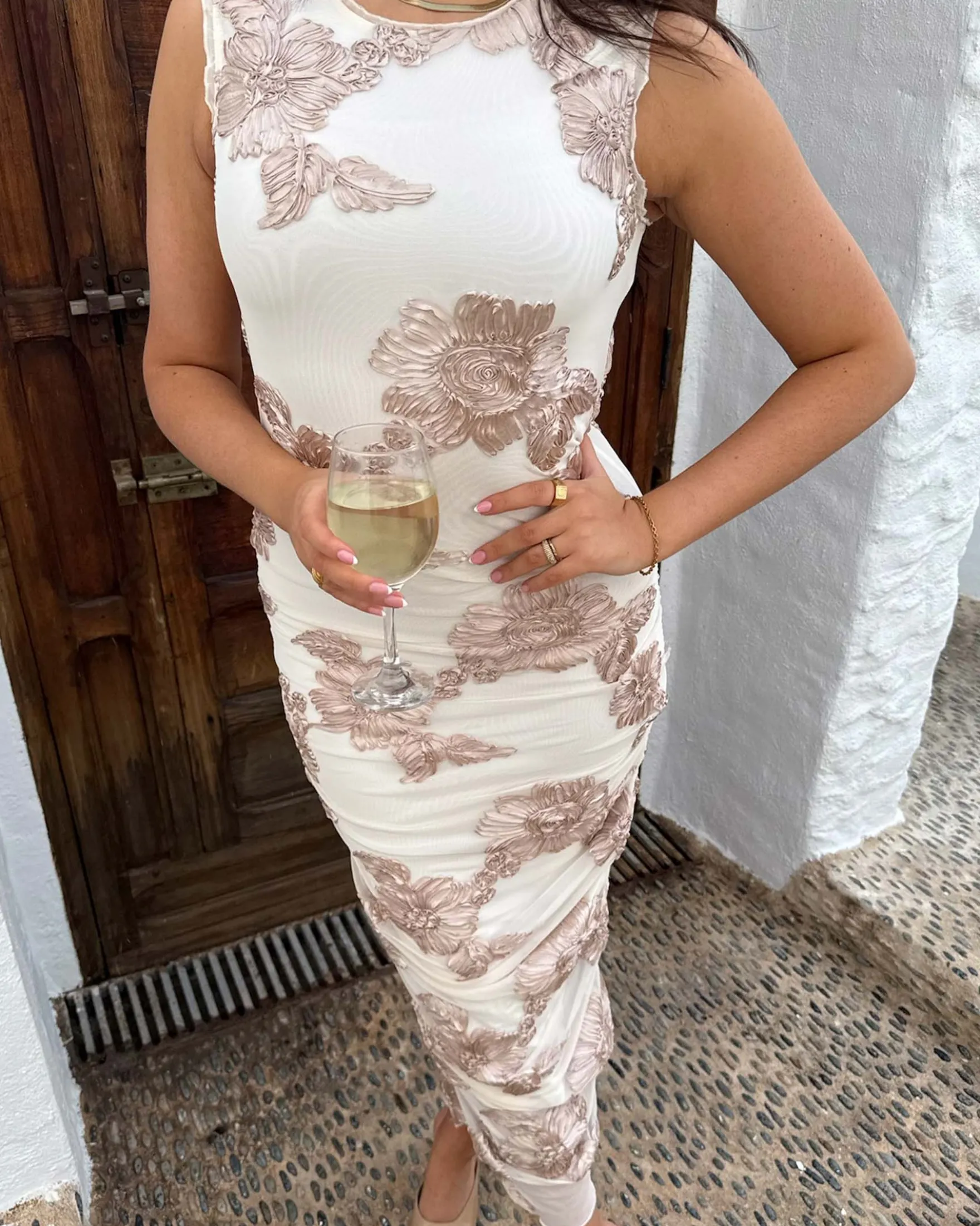 Miraic mesh dress