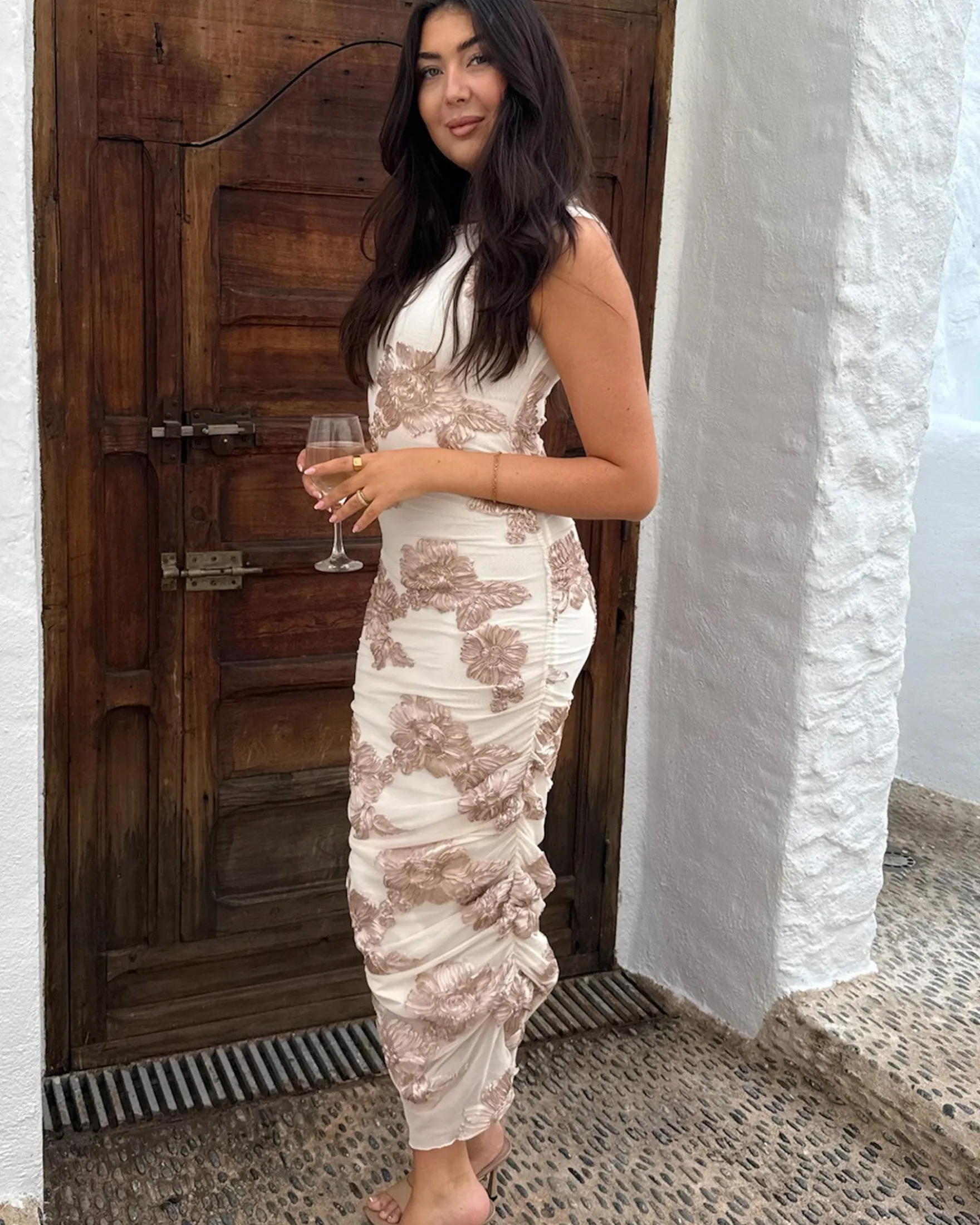 Miraic mesh dress