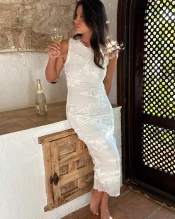 Miraic mesh dress