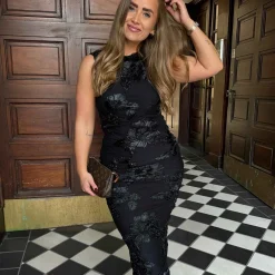 Miraic mesh dress
