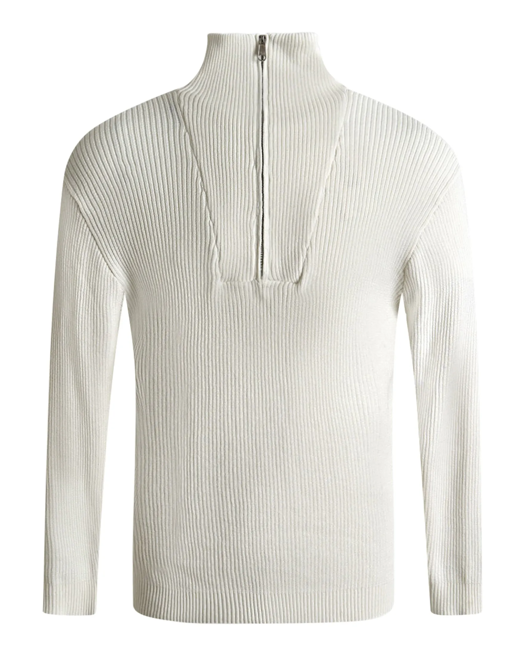 Nathan half-zip knit