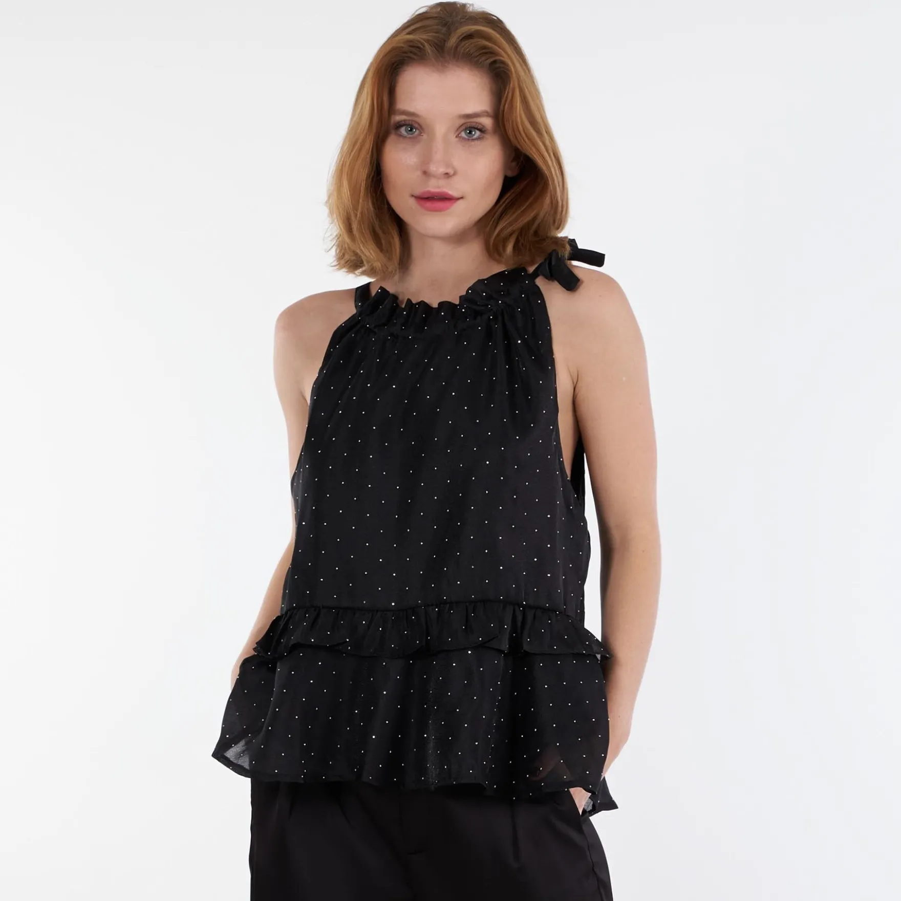 Nina glitter top