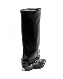 Nit high boot