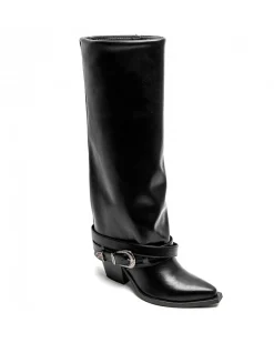 Nit high boot
