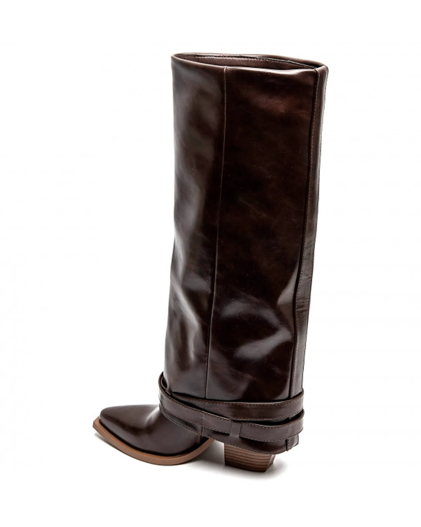 Nit high boot