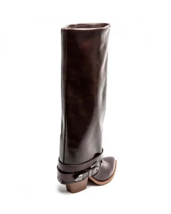 Nit high boot
