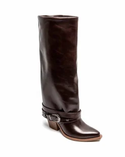 Nit high boot