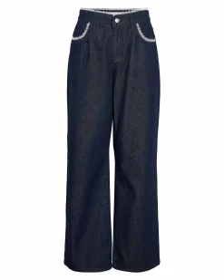 NMADRIANA LOOSE LACE JEANS