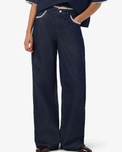 NMADRIANA LOOSE LACE JEANS