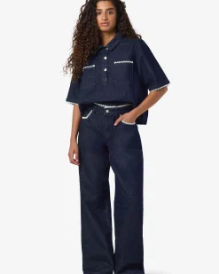 NMADRIANA LOOSE LACE JEANS