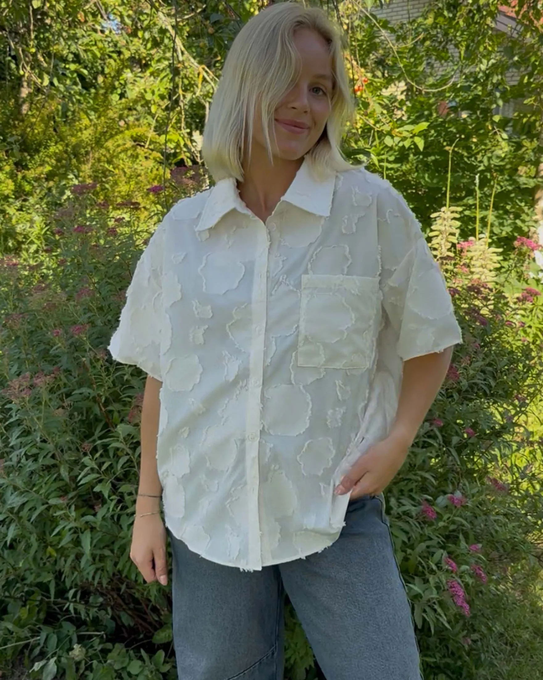 NMALESSA TEXTURE SHIRT