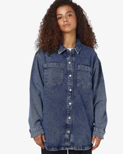 NMALVA DENIM SHACKET