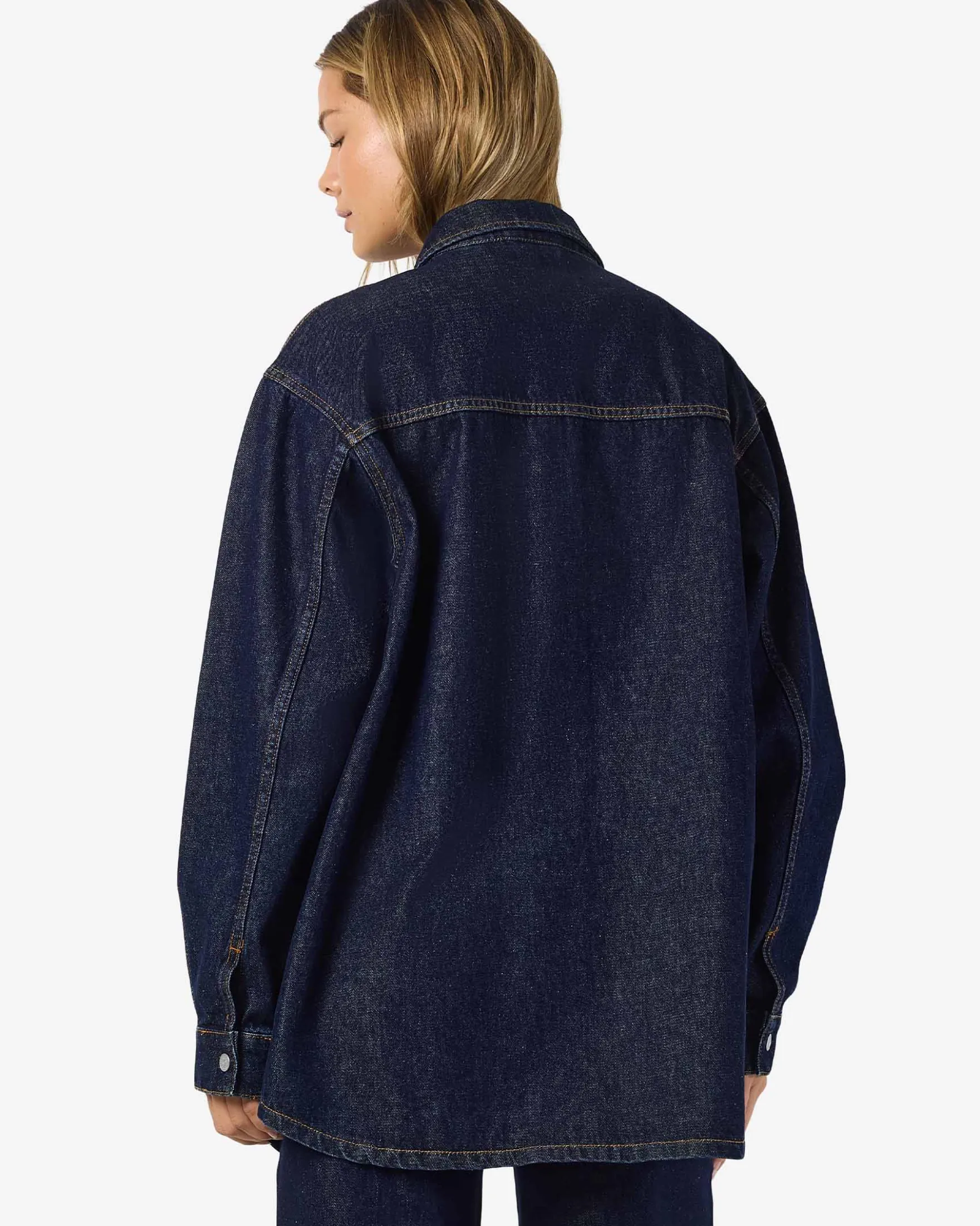 NMALVA L/S DENIM SHACKET