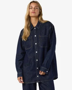 NMALVA L/S DENIM SHACKET