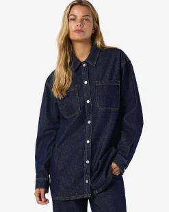 NMALVA L/S DENIM SHACKET
