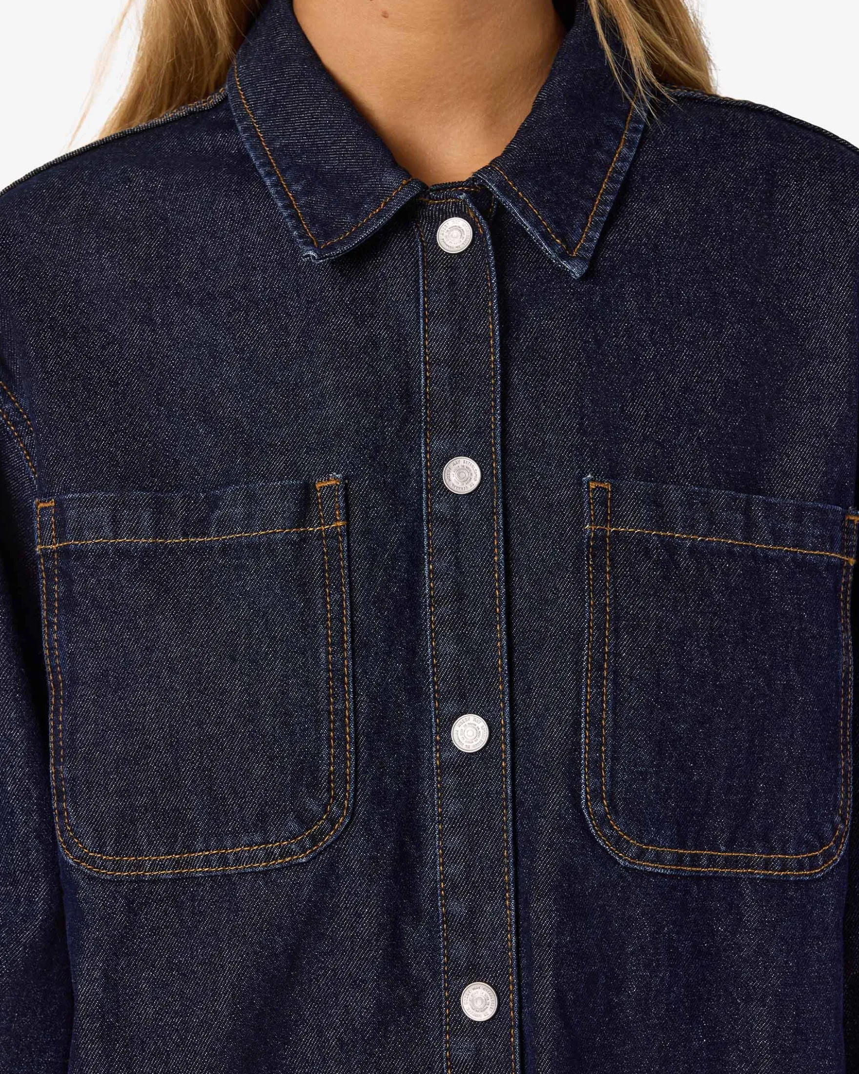 NMALVA L/S DENIM SHACKET