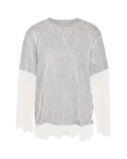 NMBIANKA L/S DOUBLE LAYER TEE