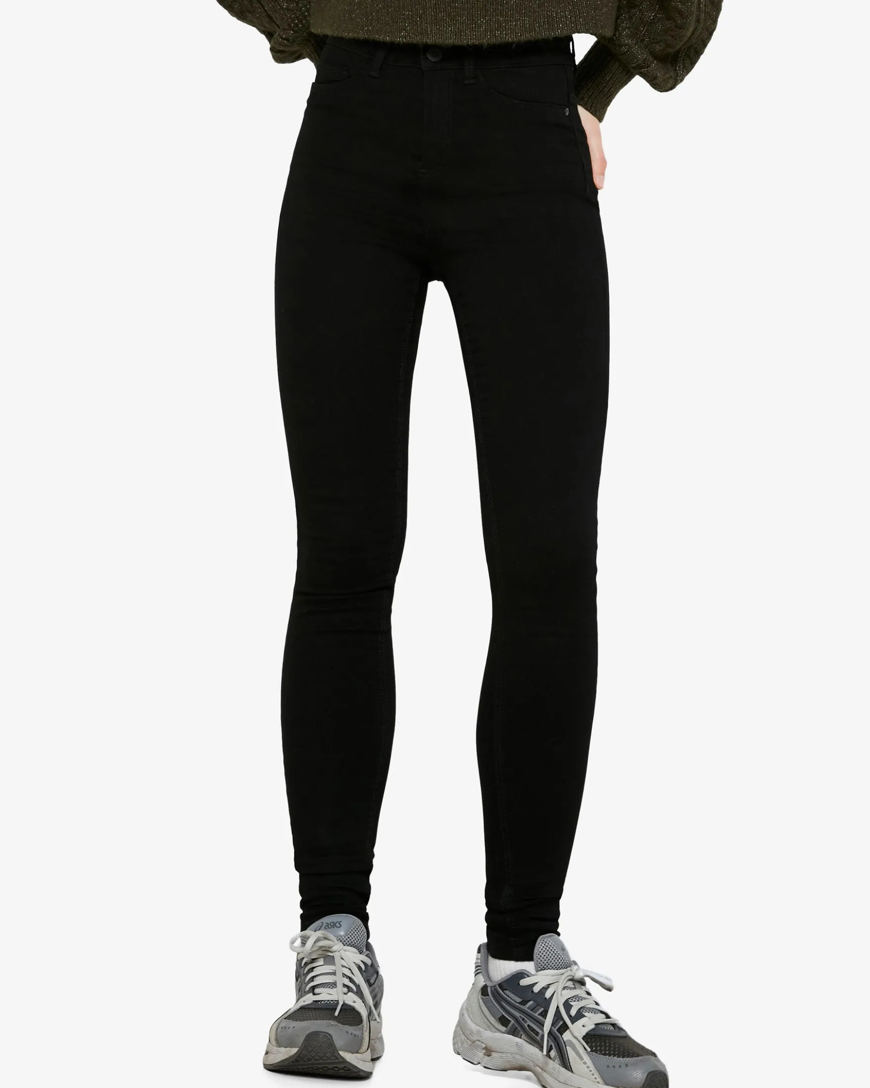 NMCALLIE HW SKINNY JEANS