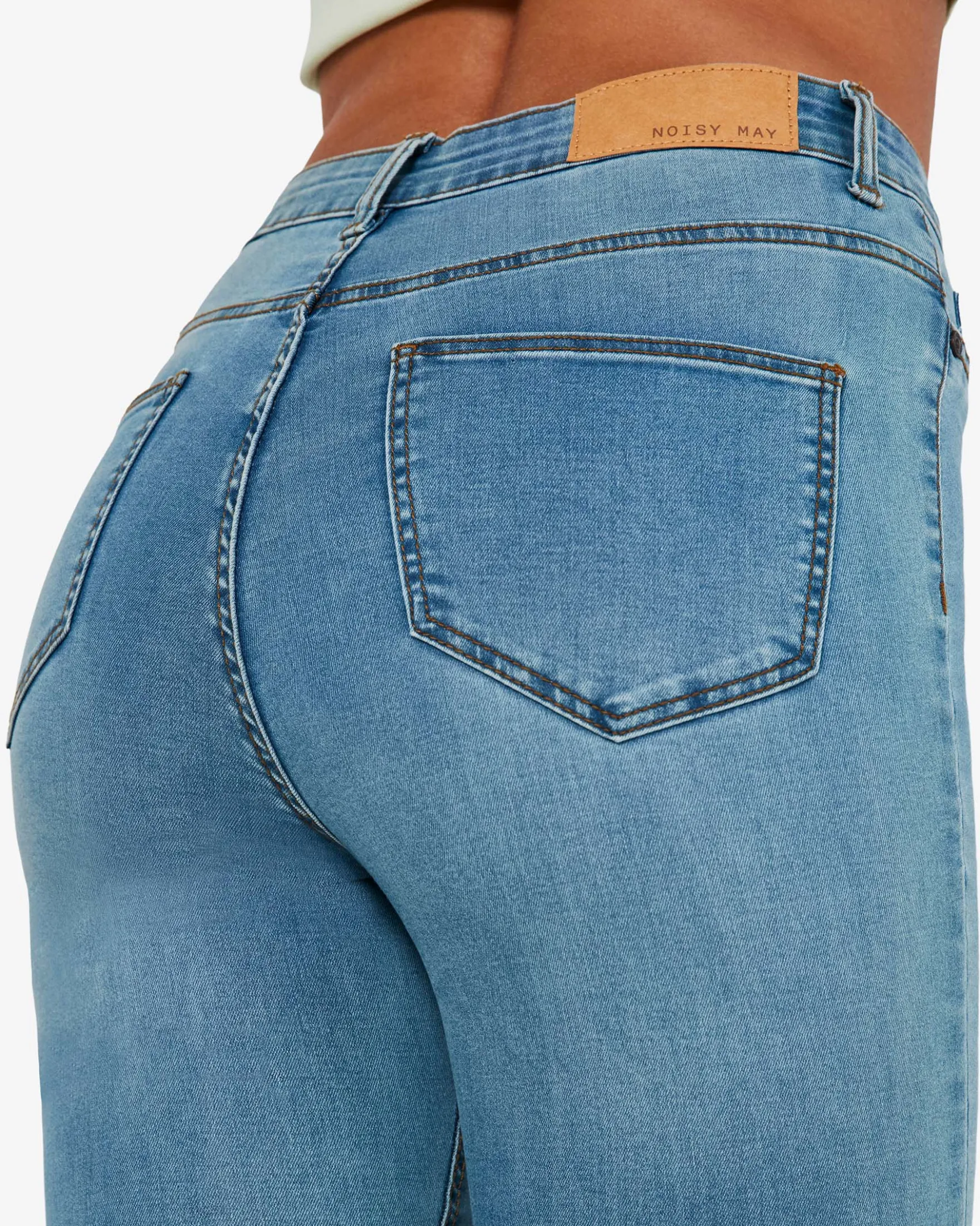 NMCALLIE HW SKINNY JEANS