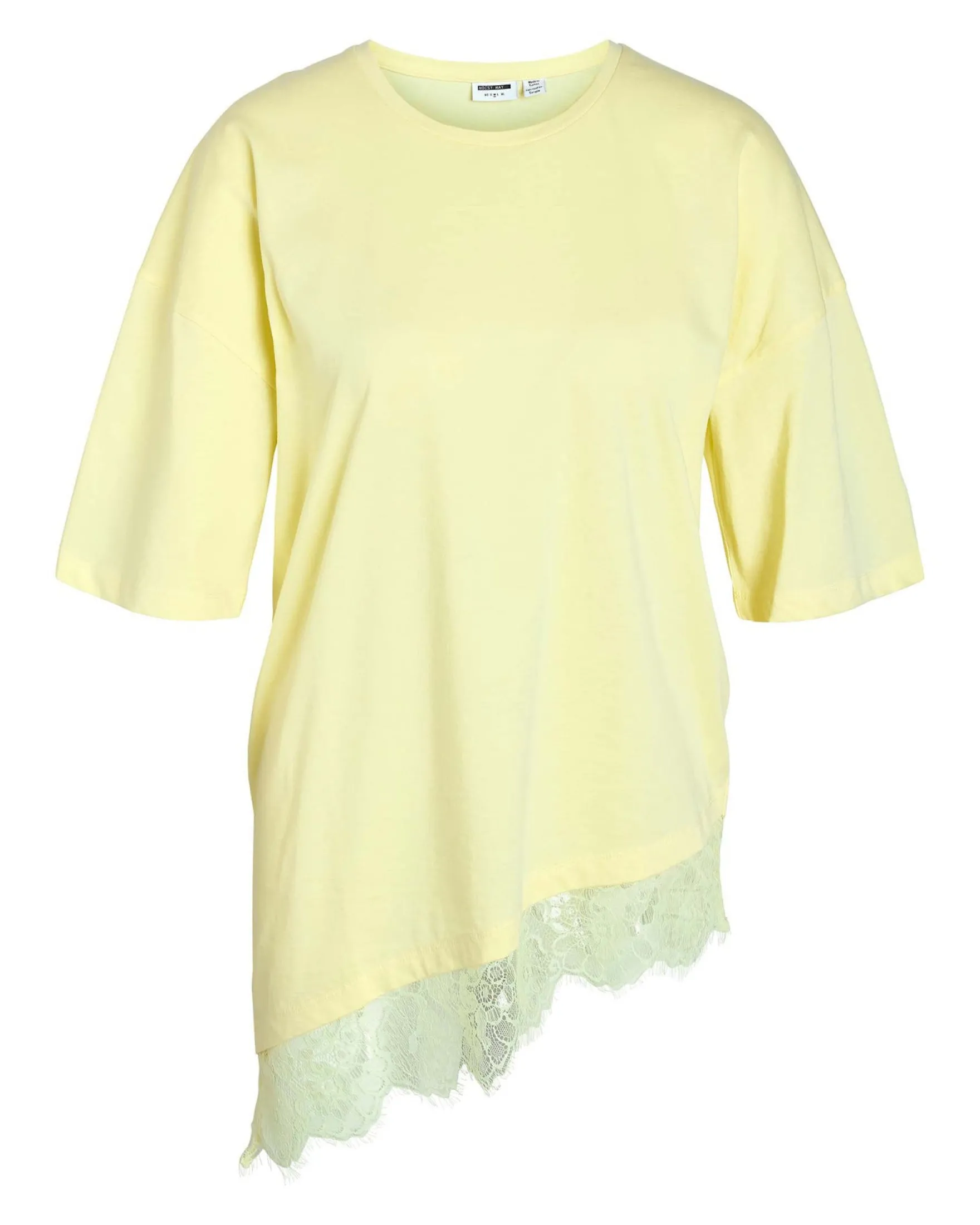 NMEASY LACE DETAIL T-SHIRT