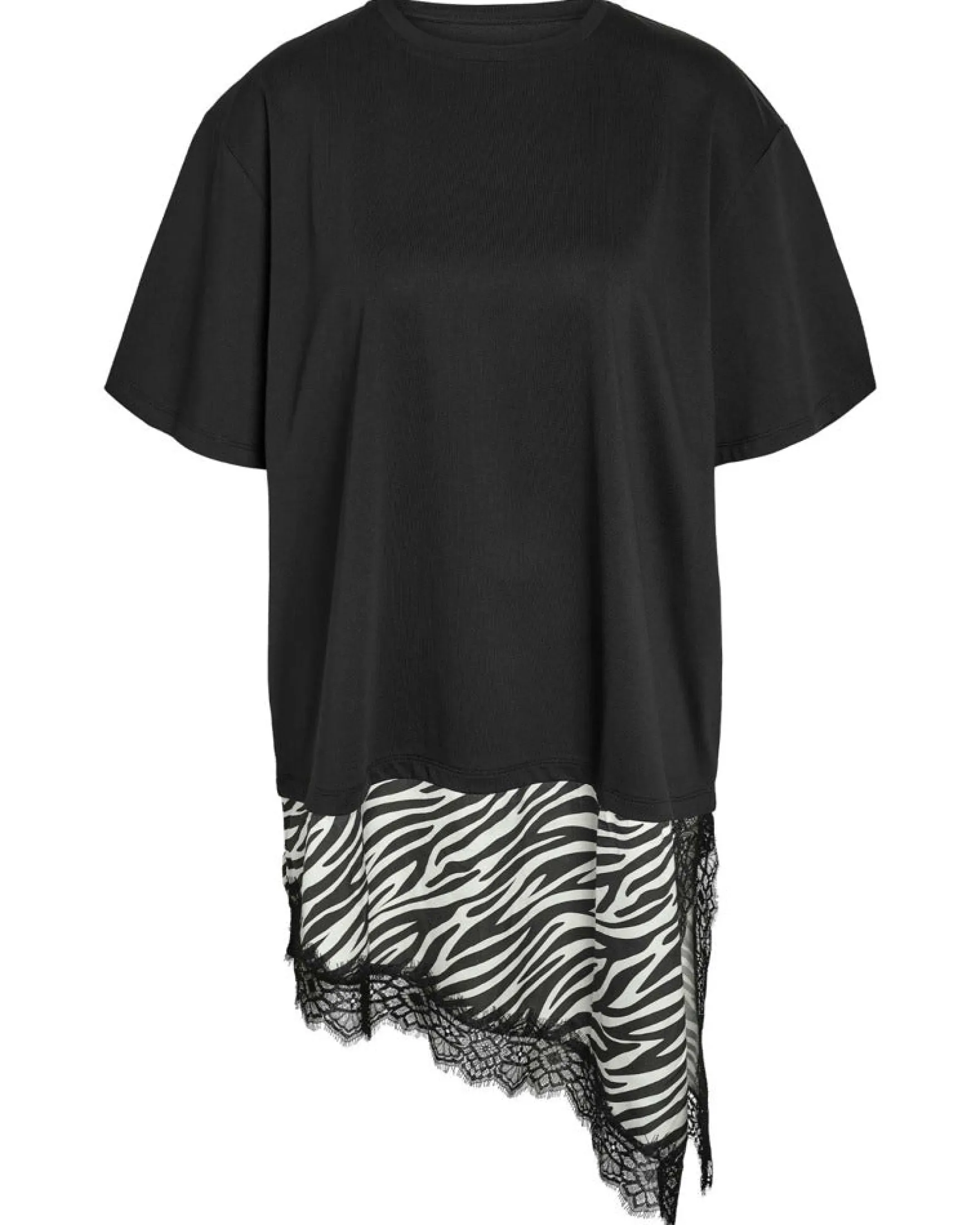 NMFILLA S/S OVERSIZE SATIN