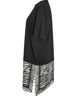 NMFILLA S/S OVERSIZE SATIN